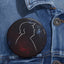 Botón de Pinback Silueta Cósmica