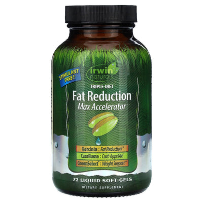 Irwin Naturals Triple Diet Fat Reduction Max Accelerator - 72 Softgels