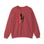 Poised Cat Lady Heavy Blend Crewneck Sweatshirt