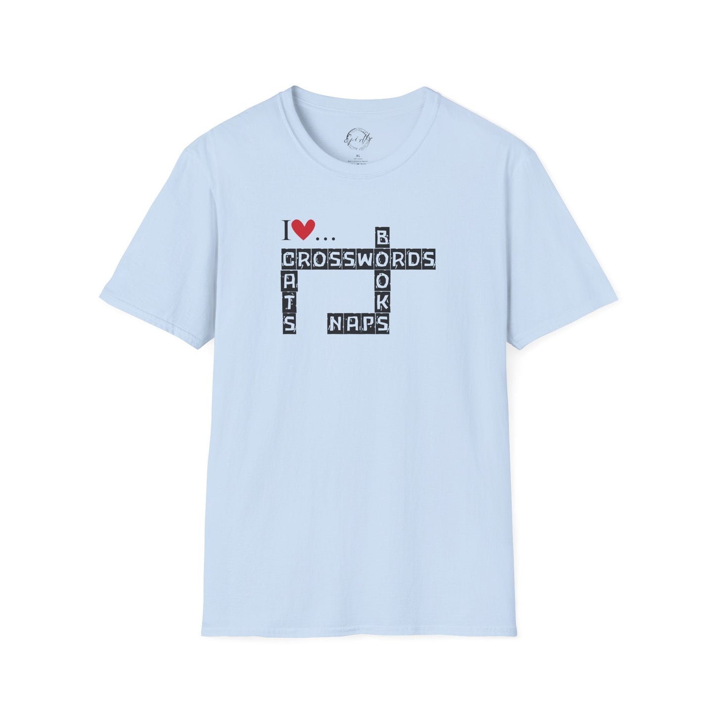 Purrfectly Cozy Crosswords Unisex T-Shirt - Korvel