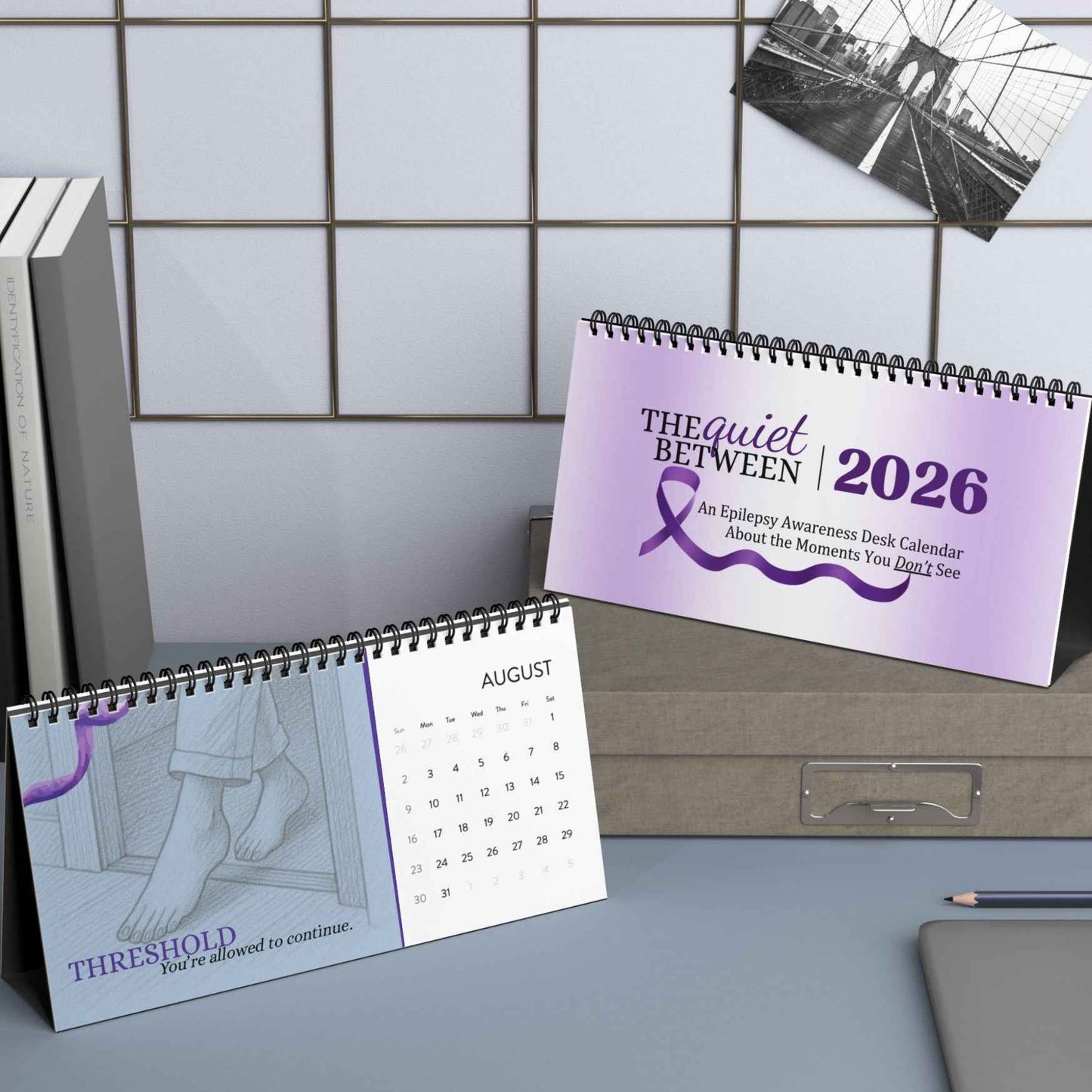 The Quiet Between Desk Calendar | A Year of Presence