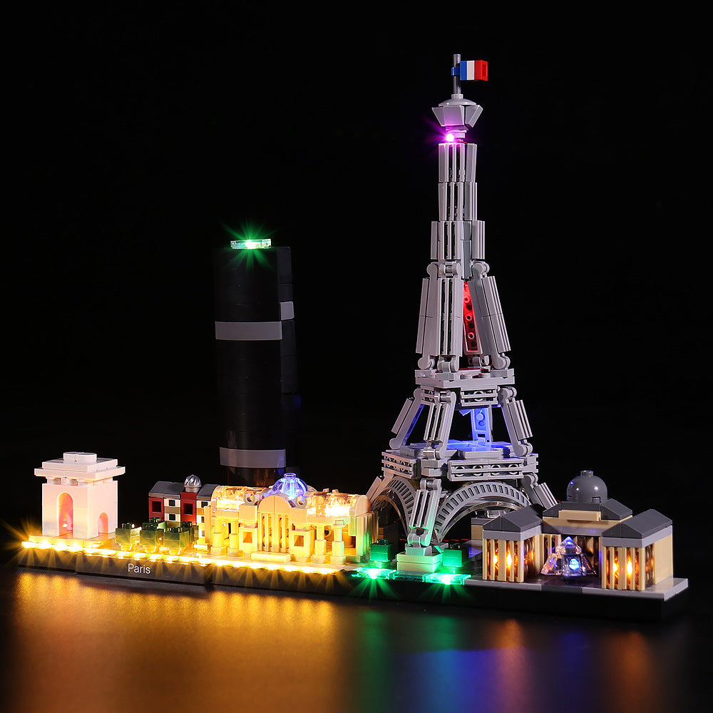 Juego de Iluminación LED Vonado para LEGO 21044 Paris Skyline