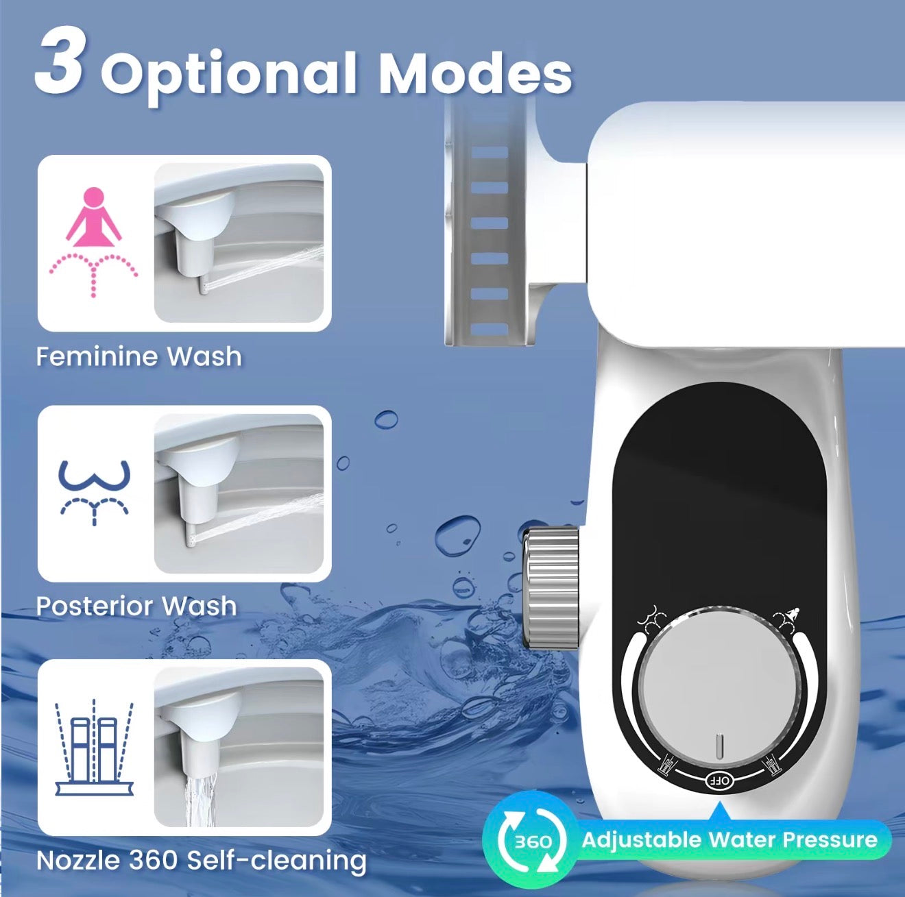 PureFlow Bidet Attachment - Korvel