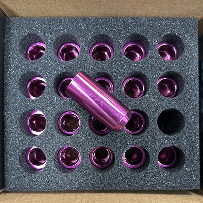 NNR 48mm Inner Hex Lug Nuts - 12x1.5 - Pink