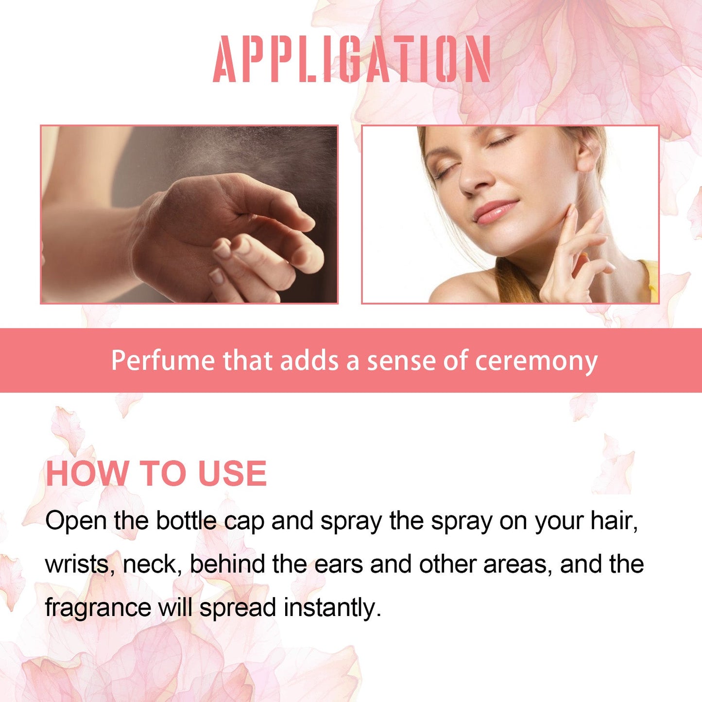 Perfume Spray Fresh Lasting Fragrance Non-Pungent Women's Date Perfume Spray - Korvel