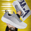 Men's Breathable Platform Sneakers for Travel and Sports