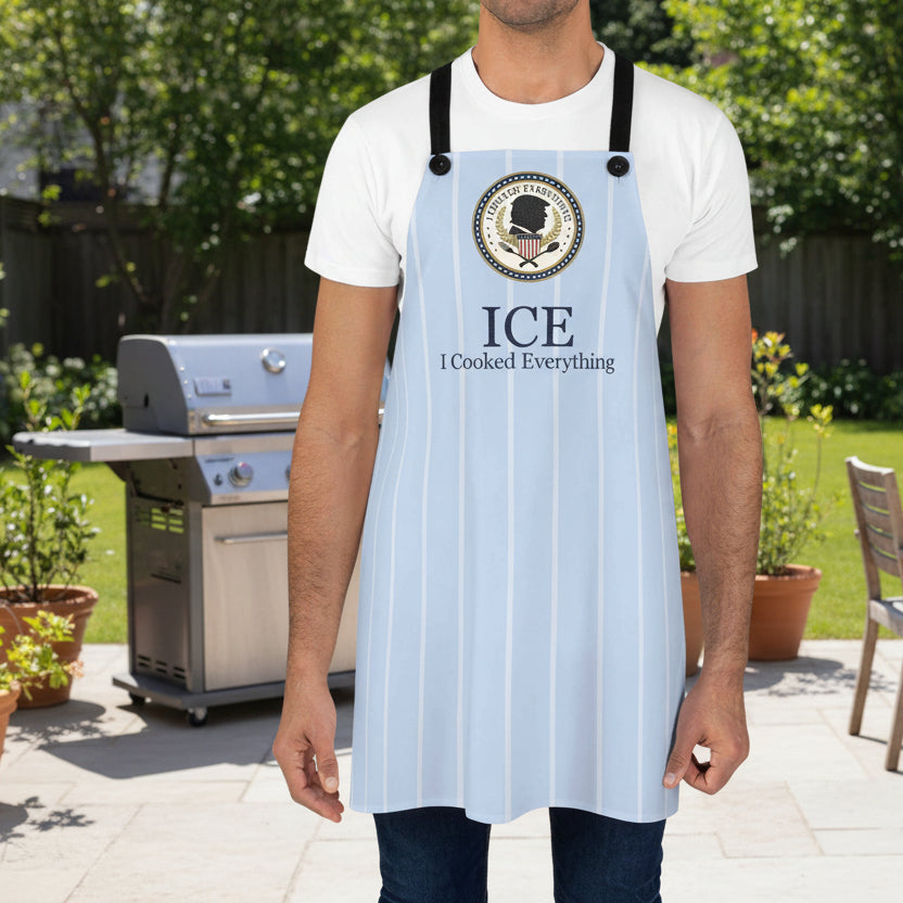 I Cooked Everything Apron - Political Parody Kitchen Wear