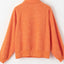 Half Snap Long Sleeve Sweatshirt