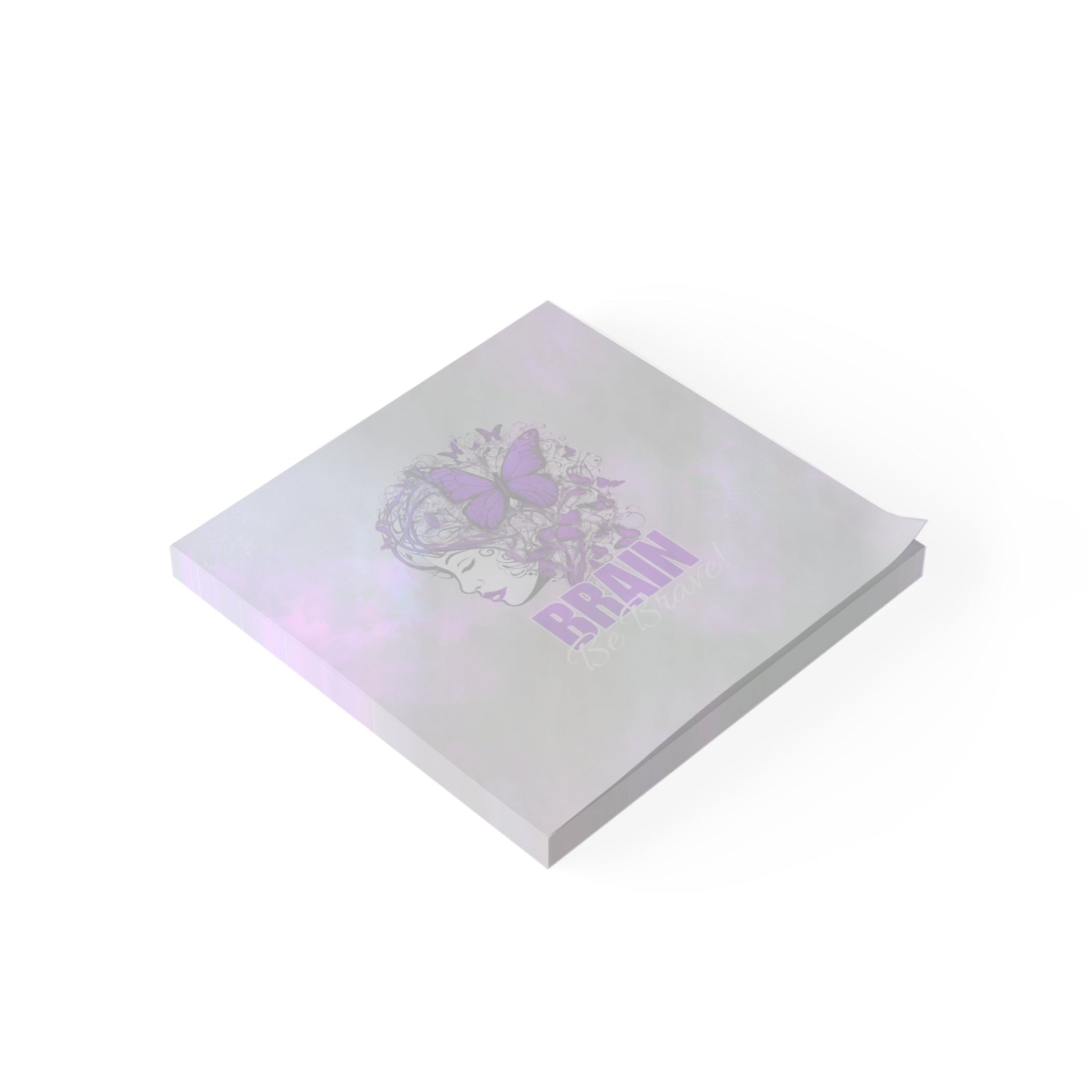 Be Brave Purple Post-it® Note Pads - 50 Sheets - Korvel