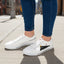 Confianza, Casual – Zapatillas de Parodia Política de Corte Bajo para Mujeres