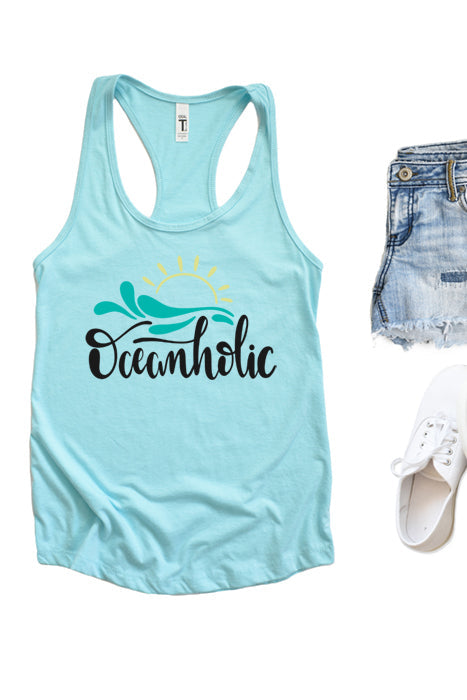 Oceanholic Racerback Tank Top
