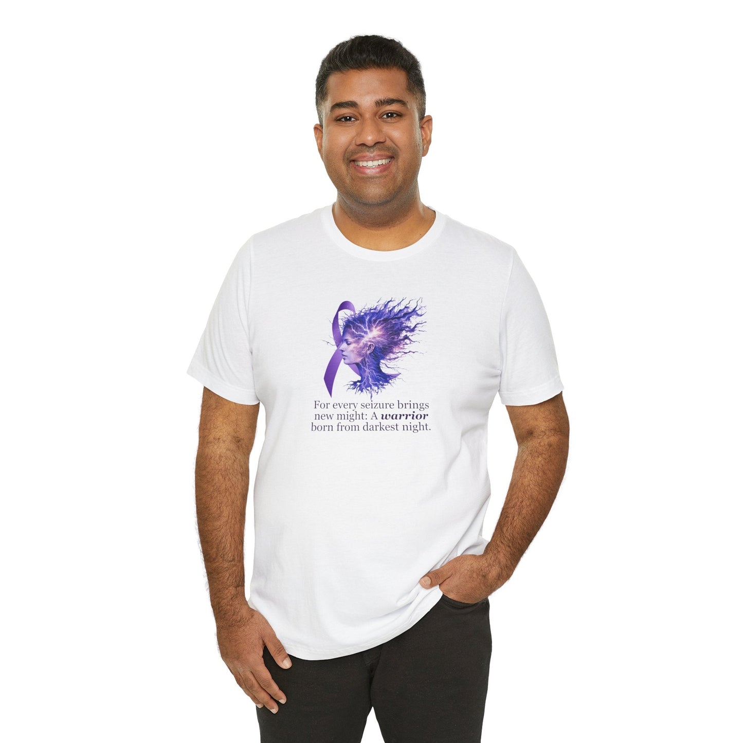 Nace un Guerrero Camiseta Unisex de Manga Corta Jersey
