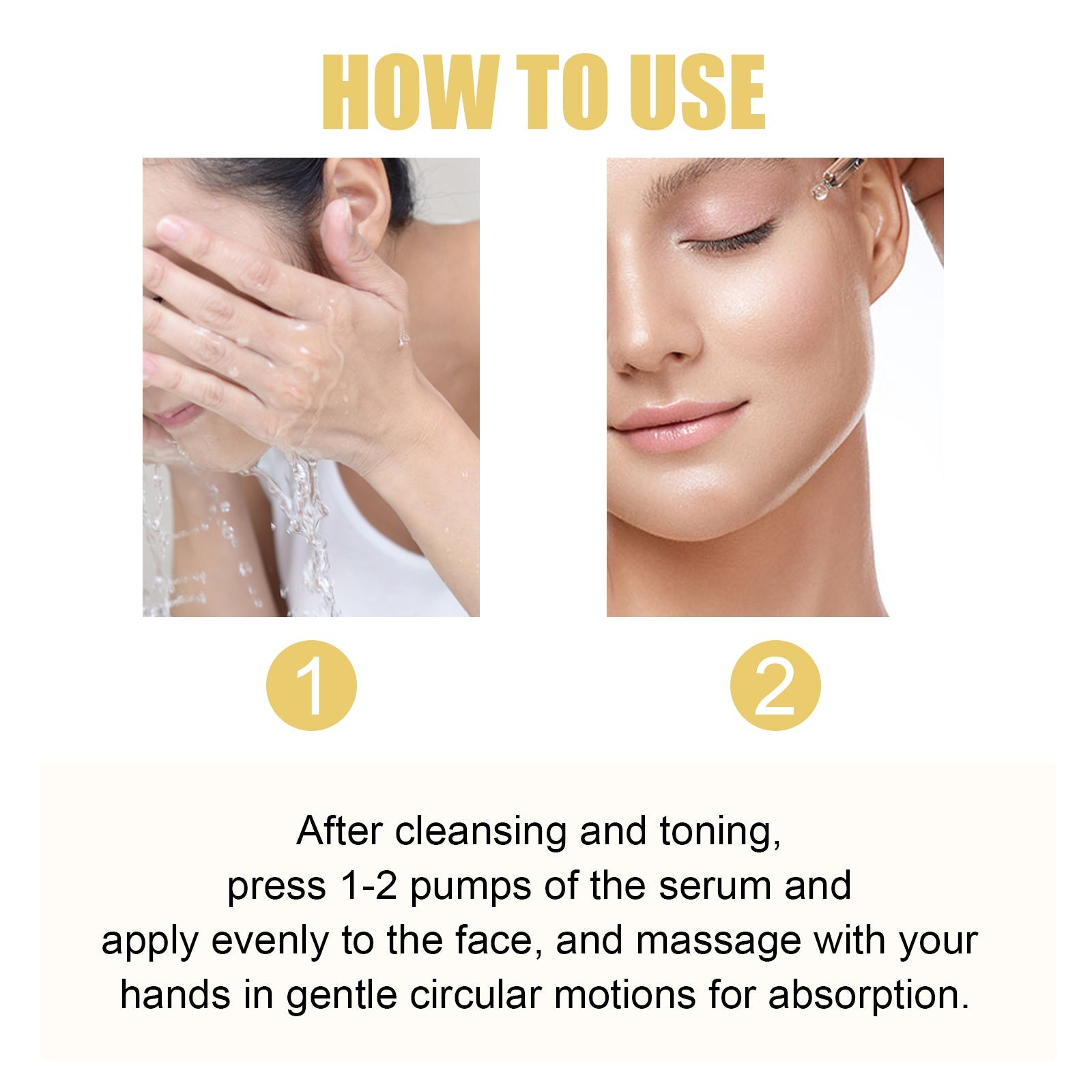 HOYGI Niacinamide Brightening Serum, Lightening Spots And Fine Lines Brightening Skin Hydrating Moisturizing Facial Treatment - Korvel
