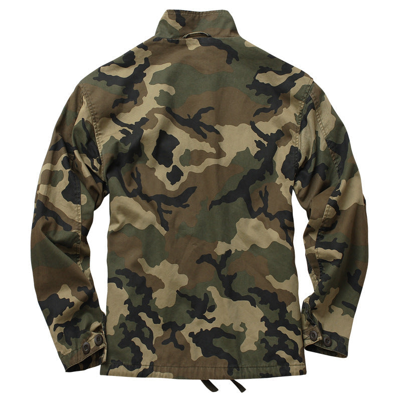 Premium Camouflage Trucker Jacket