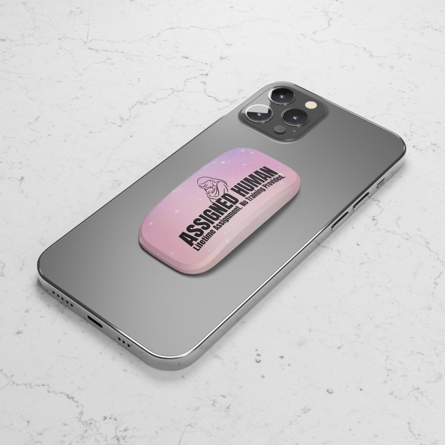 Assigned Human Phone Stand – Premium Phone Grip & Kickstand