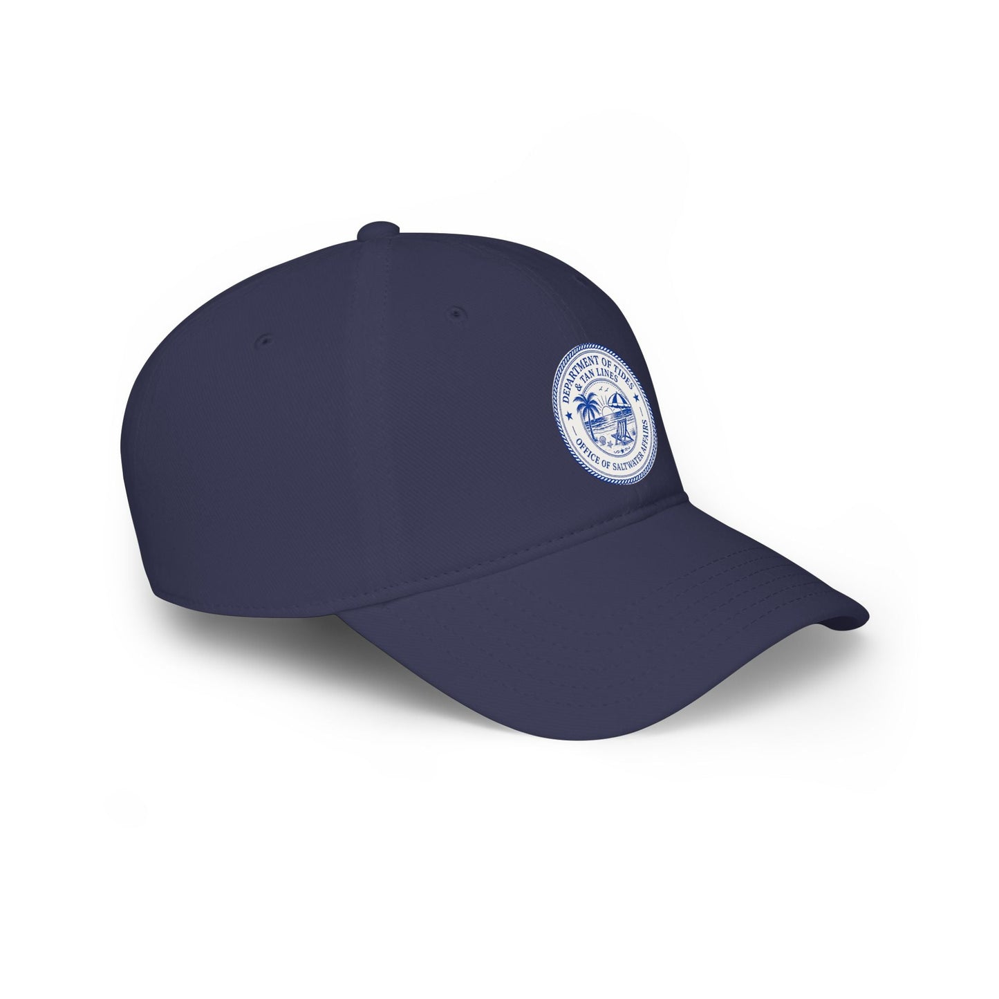 Casquette Dad du Département des Marées & des Lignes de Bronzage – Chapeau Sceau Côtier