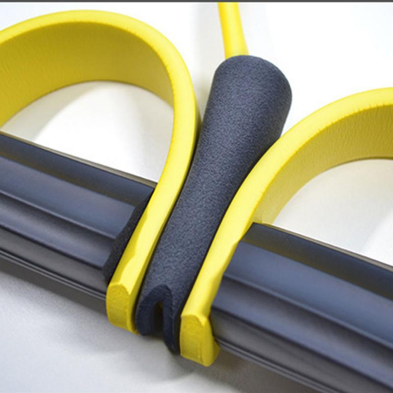 Corde élastique à pédale en latex naturel pour le fitness