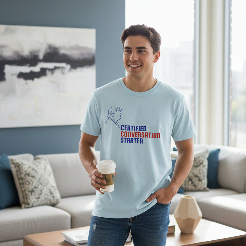 Certified Conversation Starter T-Shirt