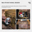 Outdoor Handbag Anti-Collision Storage Box Camping Waterproof Debris Bag Tableware and Kitchen Utensils Storage Bag - Korvel
