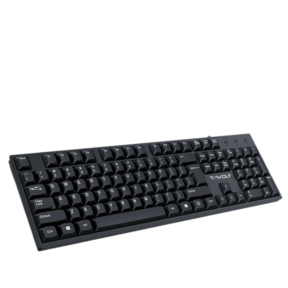 Lei Lang T15 wired USB keyboard laptop for office, home, and business use - Korvel