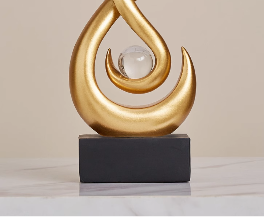Wine cabinet decorations, light luxury, high-end, popular living room, porch, TV cabinet, office home accessories - Korvel
