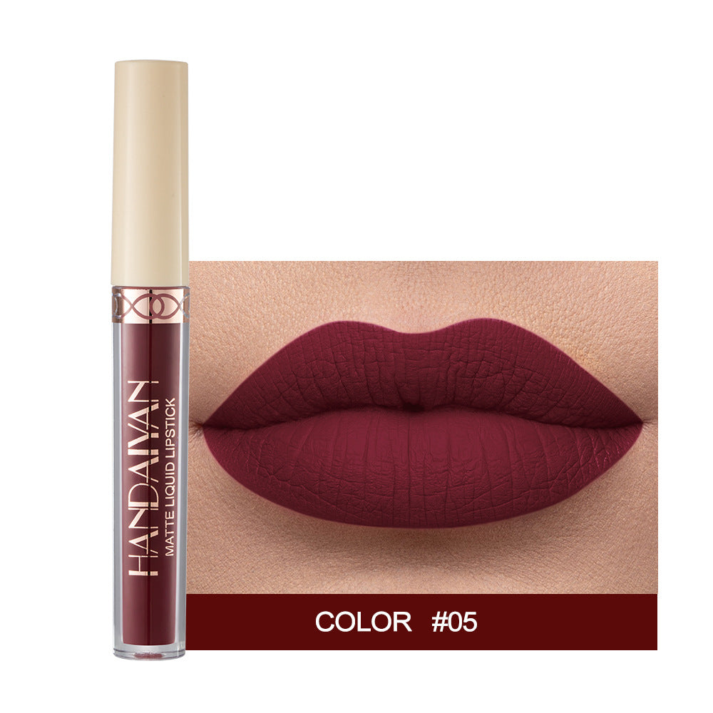 HANDAIYAN Popular Matte Matte Velvet 12 Colors Lip Gloss Liquid Lipstick Lip Glaze - Korvel