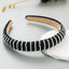 New Full Diamond Headband Pearl Rhinestone Fashion Headband Versatile Hair Accessories For Going Out - Korvel