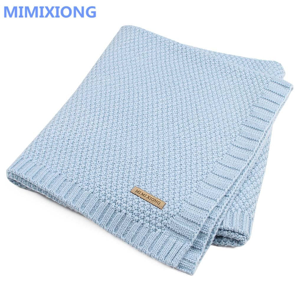 Premium Knitted Baby Swaddle Blanket - Super Soft & Cozy