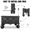 Collapsible Folding Beach Wagon Cart