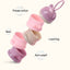 Boîte de rangement portable pour aliments pour bébés Bear Style - 3/4 couches