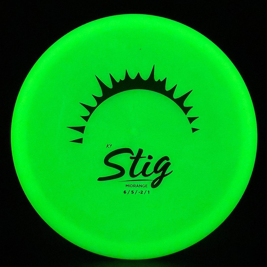 Kastaplast Glow K1 Stig Disc Golf Disc