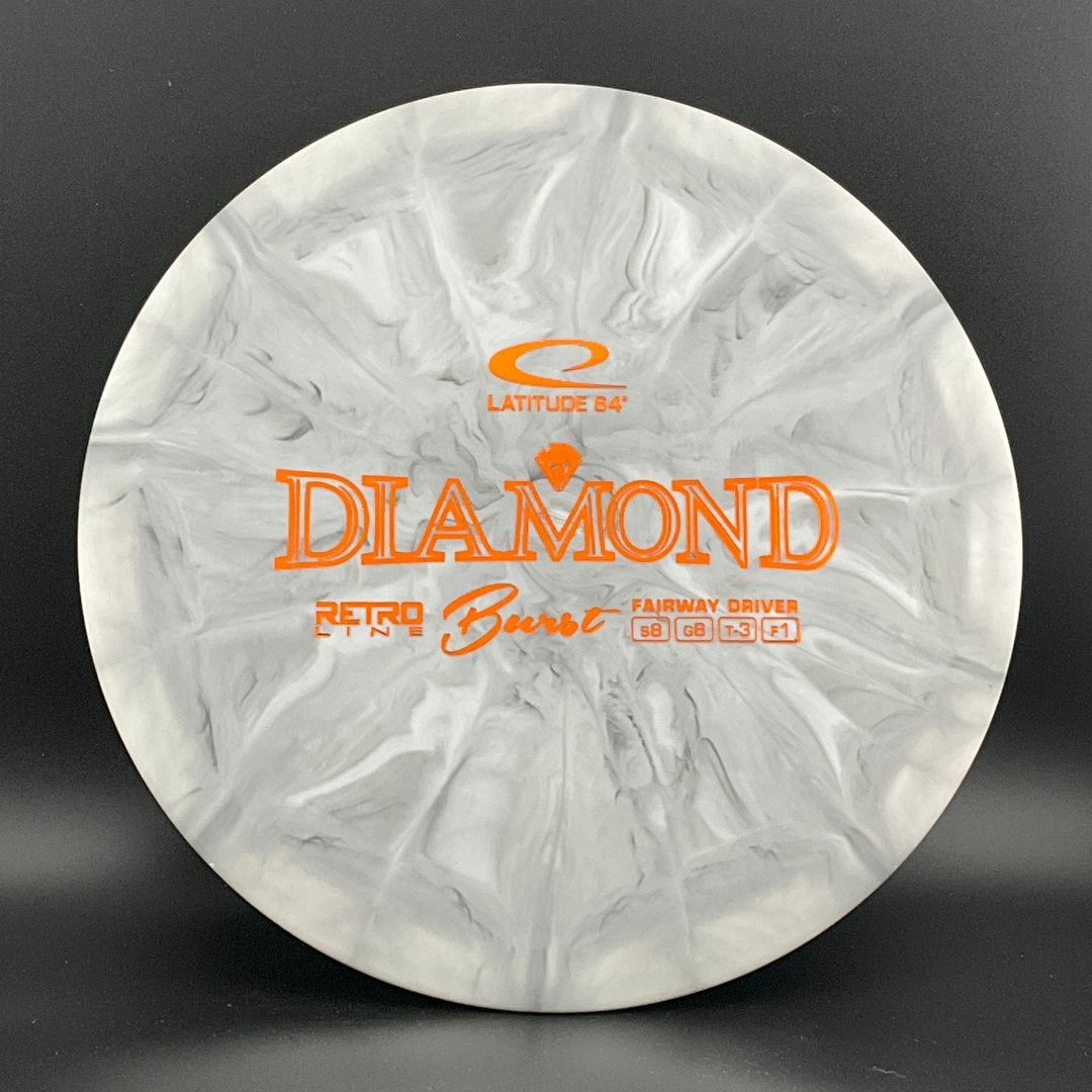 Retro Line Burst Diamond Disc - Lightweight & Versatile