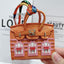 Small house bag mini window pendant headphone bag lipstick car key backpack backpack decoration - Korvel