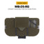 Tactical Phone Pouch, Molle, for Airsoft, Camping, Hunting. Foldable, for Phone & Map. - Korvel