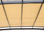 12 x 9 Ft Outdoor Pergola with Retractable Shade Canopy