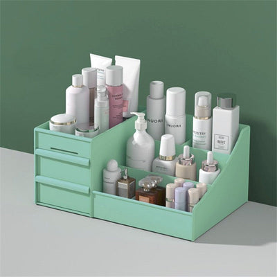 Drawer style cosmetic storage box jewelry sorting skincare tabletop dressing table - Korvel
