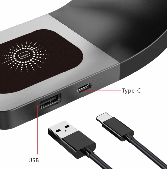 Chargeur sans fil magnétique 3-en-1 premium pour appareils