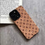 Coque de téléphone en fourrure Vintage Bloom