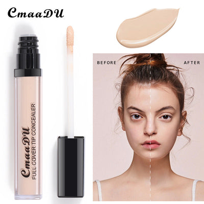 CmaaDU Concealer Concealer Pen Concealer Artifact Face Acne Marks Cover Acne Spots Dark Circles Natural Color - Korvel