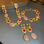 Copper Inlaid Rhinestone Vintage Bracelet - Korvel