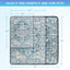 Scandinavian Minimalist Carpet Pet Mat, Stain-Resistant and Easy to Clean Sofa Coffee Table Mat, Urine-Proof Cat and Dog Pad - Korvel