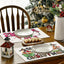 Cake linen placemat Christmas kitchen restaurant decoration insulation mat printed snowman table mat - Korvel