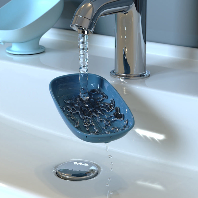 Suction Cup Soap Dish Vanity Countertop Soap Rack - Korvel
