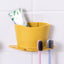 Toothbrush Holder Non-perforated Paste Tooth Holder Razor Bathroom Wall-mounted Brushing And Washing Face Multifunctional Rack - Korvel
