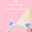 Wireless Bluetooth Cat Ears Headphones with LED Lights