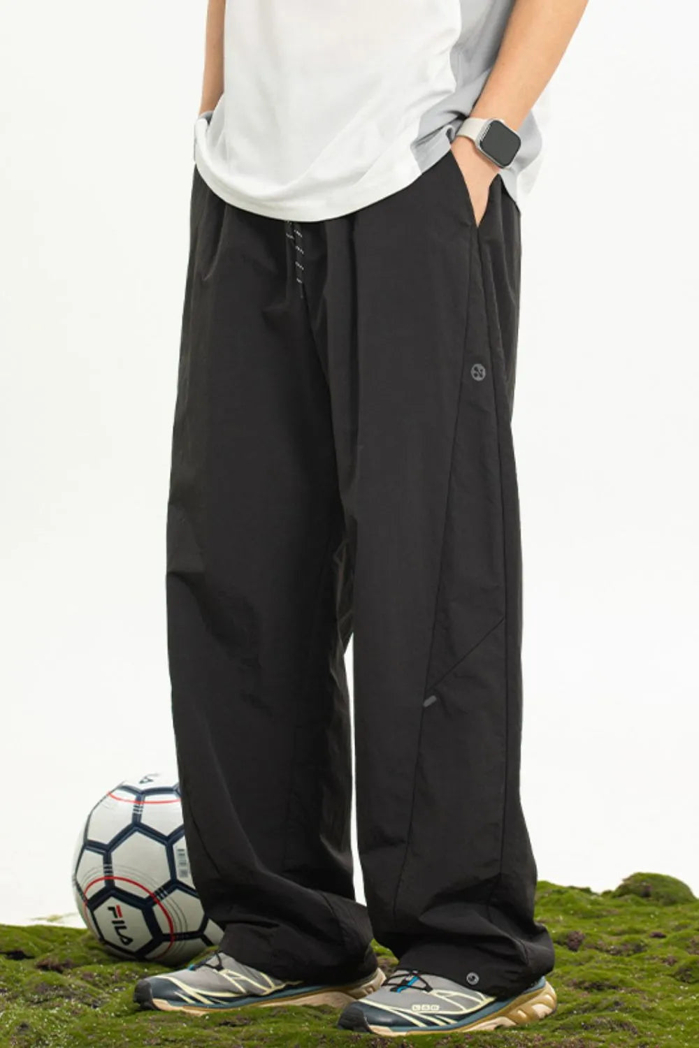 Men's Plus Size Drawstring Loose Fit Joggers