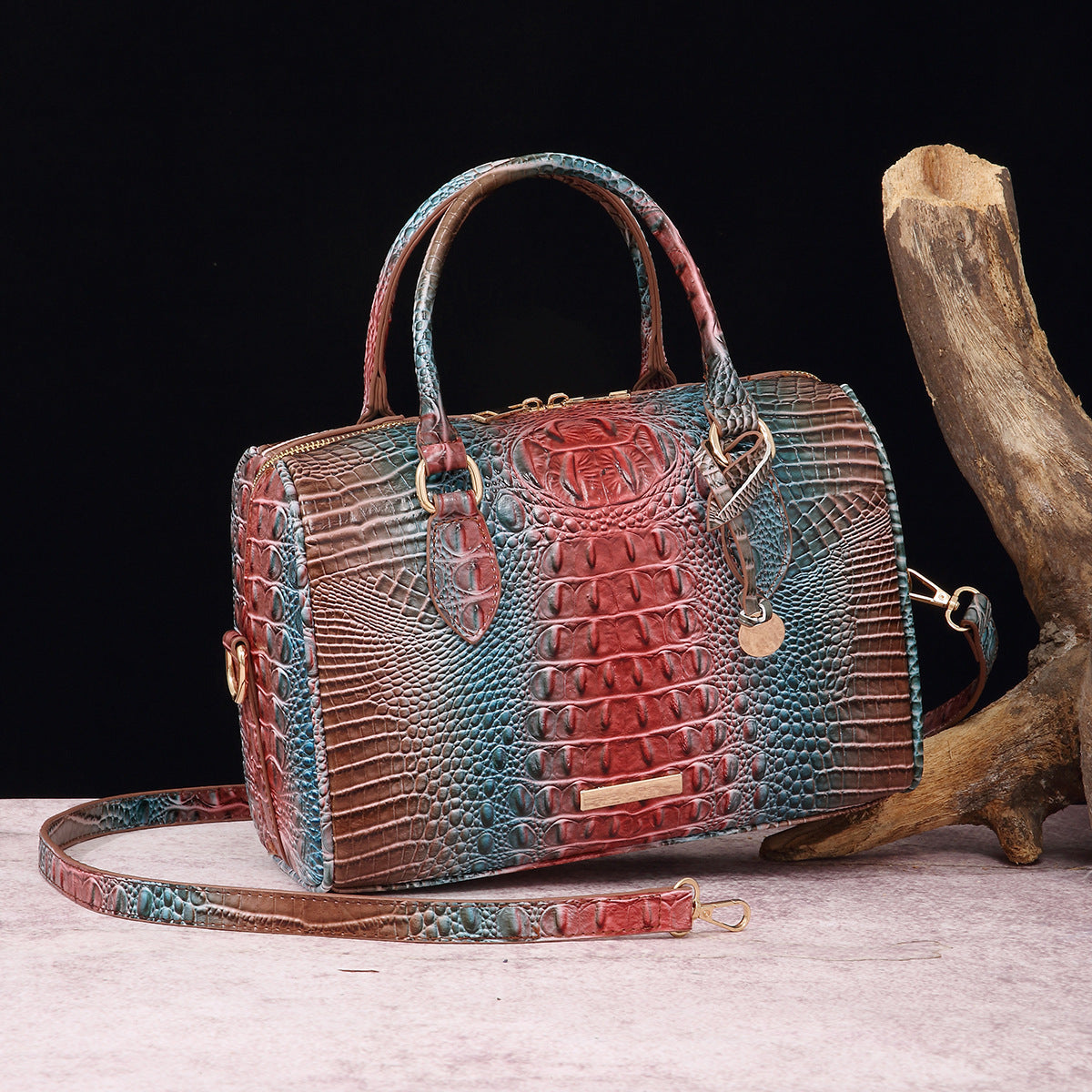 Elegant Retro Women's Crossbody Satchel Bag