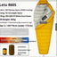 Sac de couchage en duvet ultra léger premium pour aventures en plein air