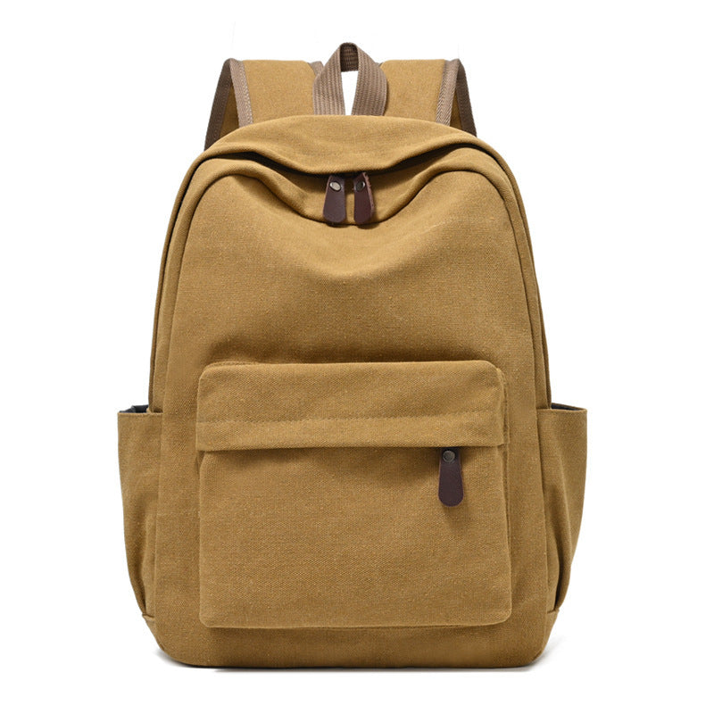 Sac à dos de voyage grande capacité en toile pour hommes et femmes