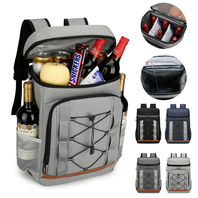 Multifunctional Camping Picnic Backpack with Insulated Cooler